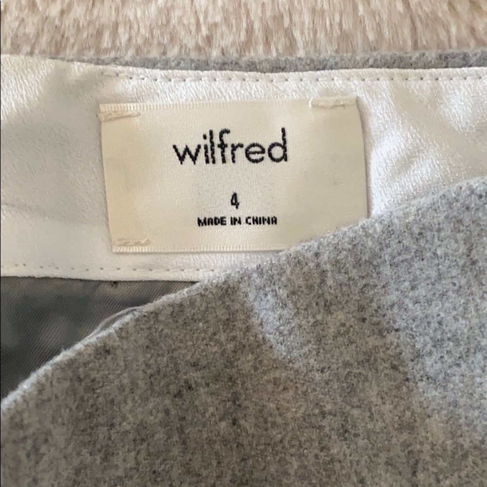 Wilfred Grey skirt